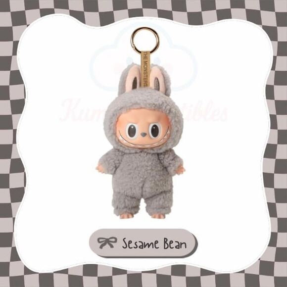 100% Authentic Pop Mart Labubu Exciting Macaron - Sesame Bean - Picture 6 of 6